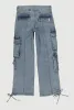 Girls VIP Pintuck Cargo Jeans sold by Rainbow