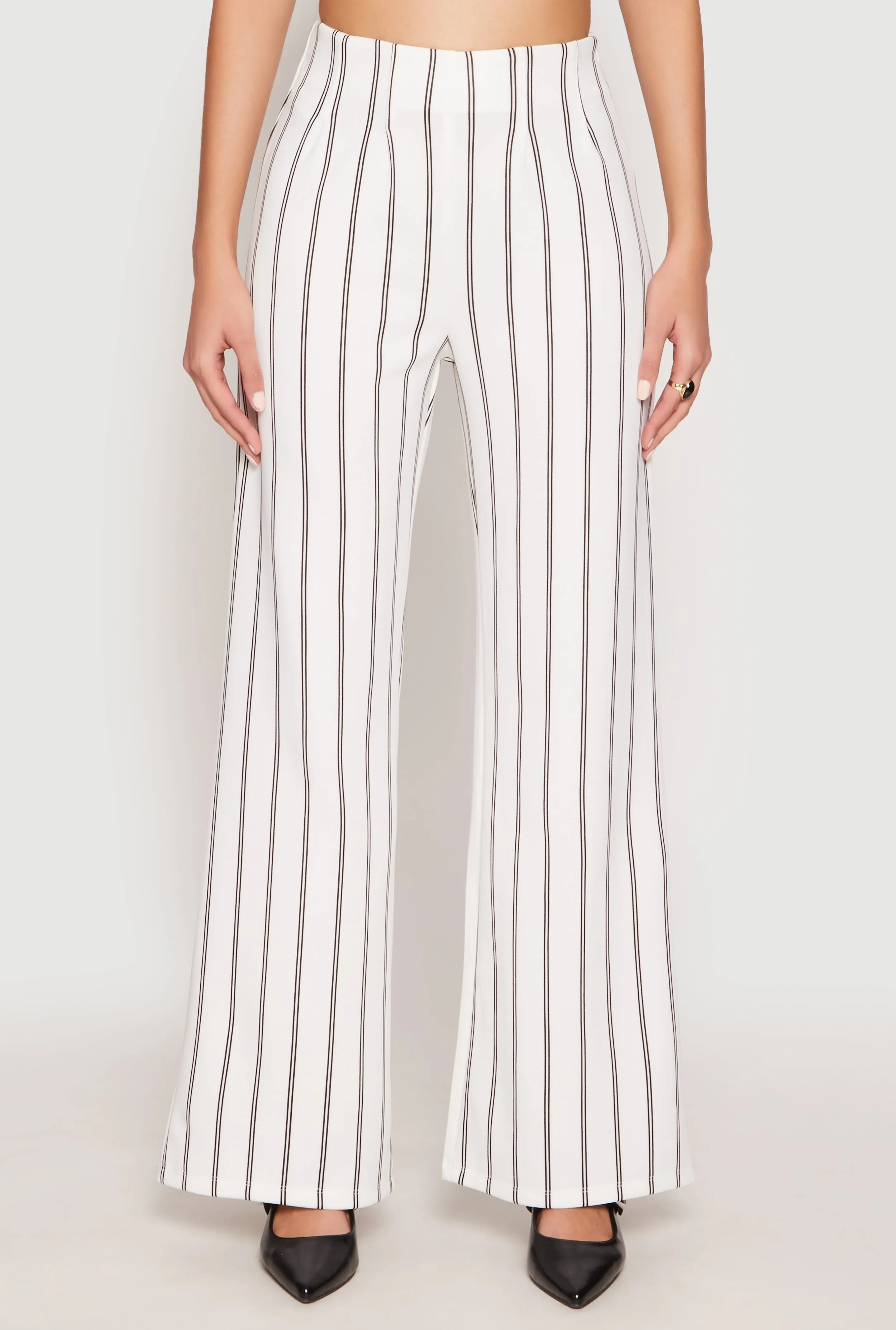 Striped High Waisted Dress Pants sold by Rainbow product image thumbnail 3