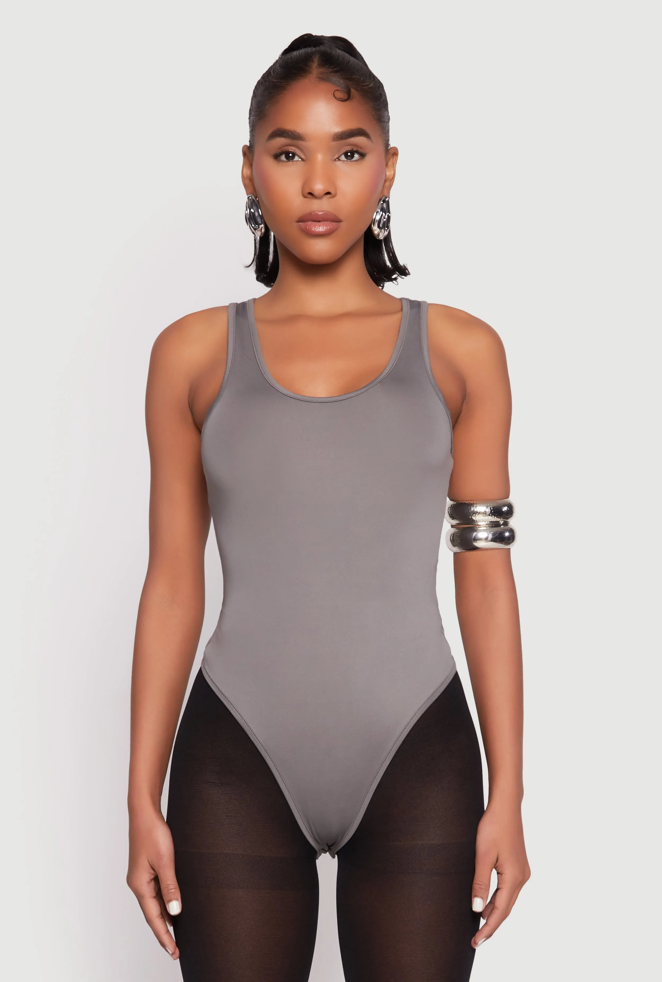 Daisy Scoop Neck Thong Bodysuit sold by Rainbow product image thumbnail 2