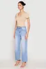 Hook and Eye Short Sleeve Crop Top sold by Rainbow