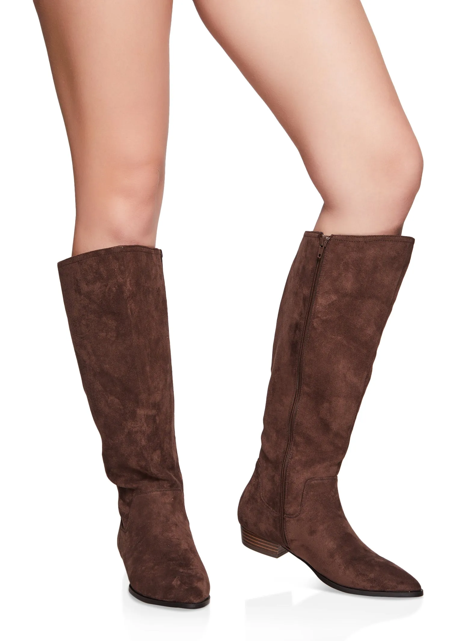 Pointed Toe Knee High Boots sold by Rainbow product image thumbnail 2