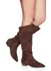 Pointed Toe Knee High Boots sold by Rainbow