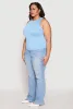 Plus Size Double Layer Tank Top sold by Rainbow