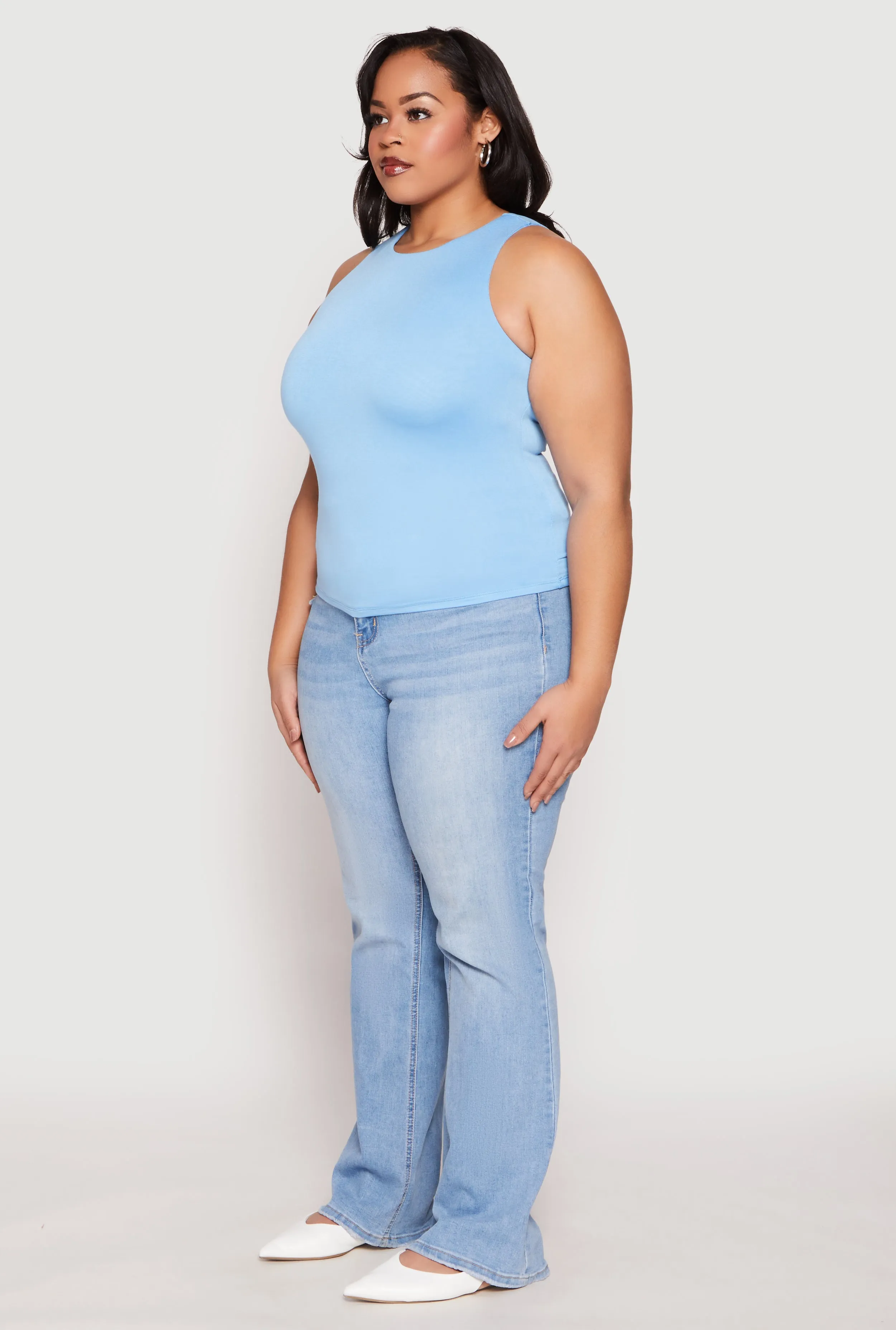 Plus Size Double Layer Tank Top sold by Rainbow product image thumbnail 3