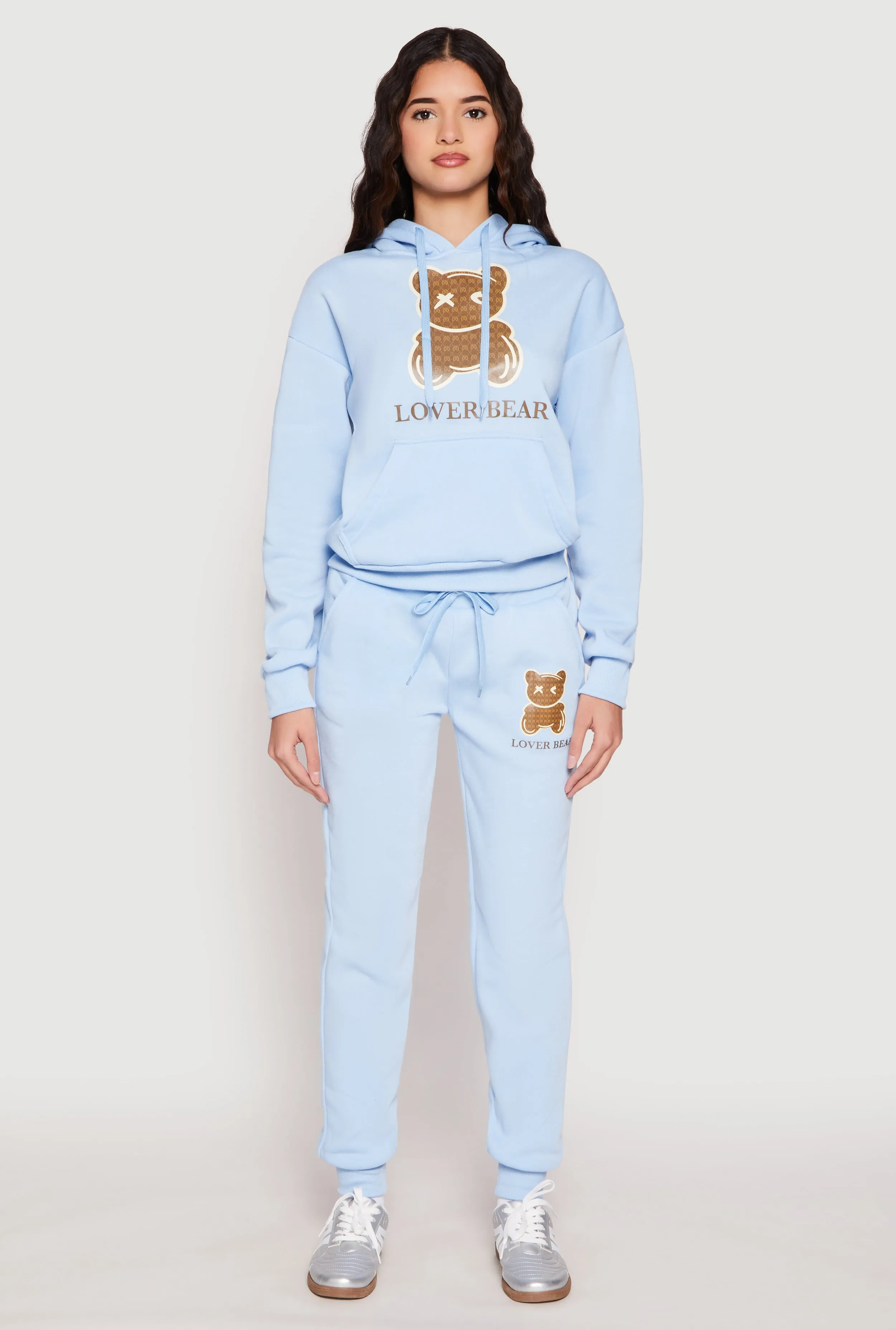 Fleece Lover Bear Graphic Hoodie sold by Rainbow product image thumbnail 2