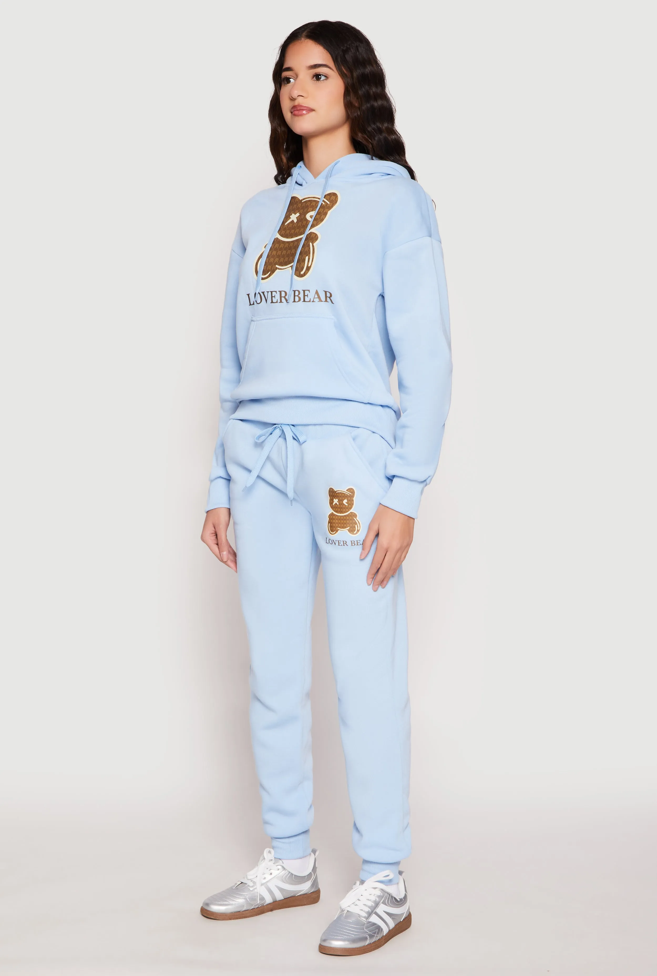 Fleece Lover Bear Graphic Hoodie sold by Rainbow product image thumbnail 3