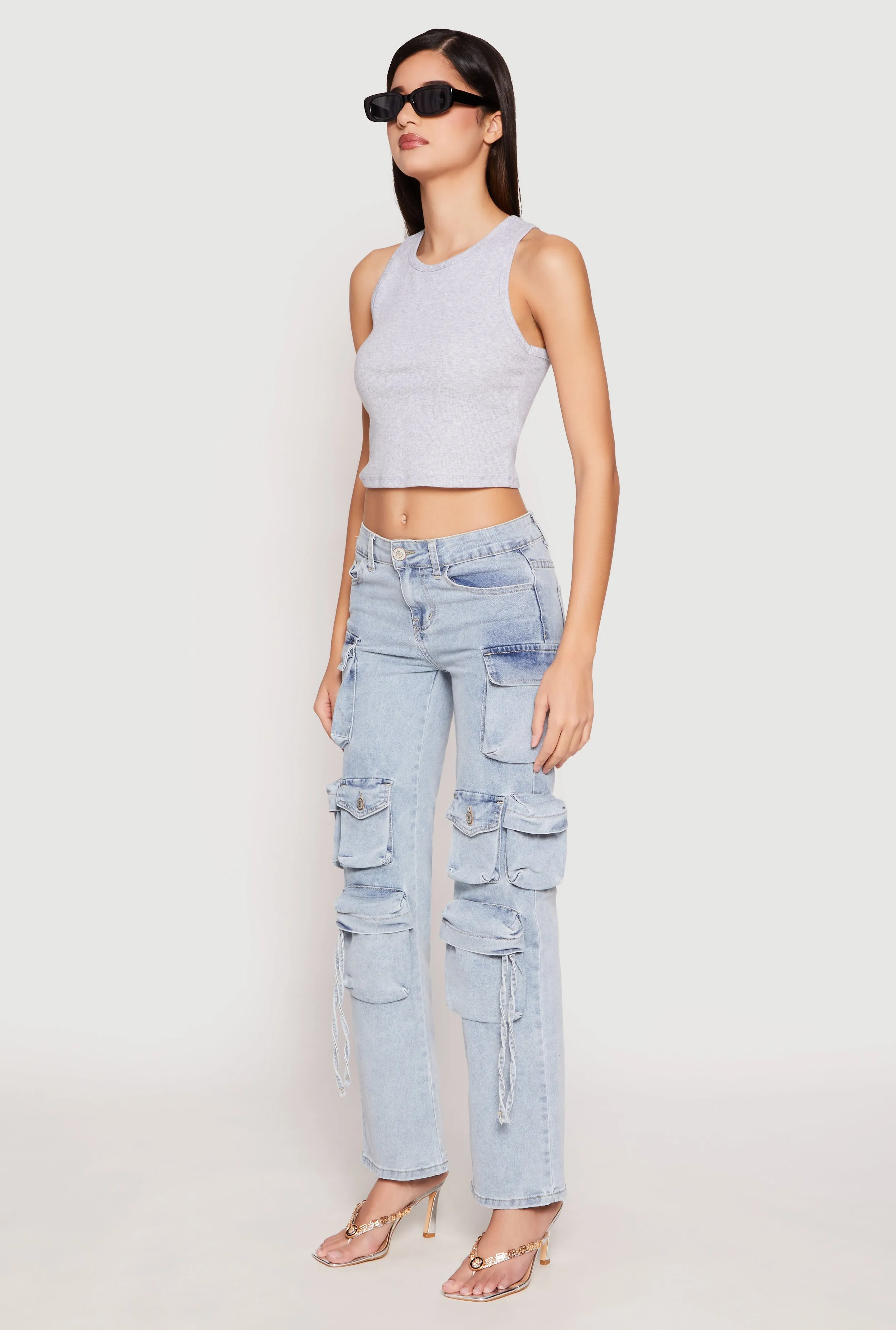 VIP Multi Pocket Cargo Jeans sold by Rainbow product image thumbnail 2