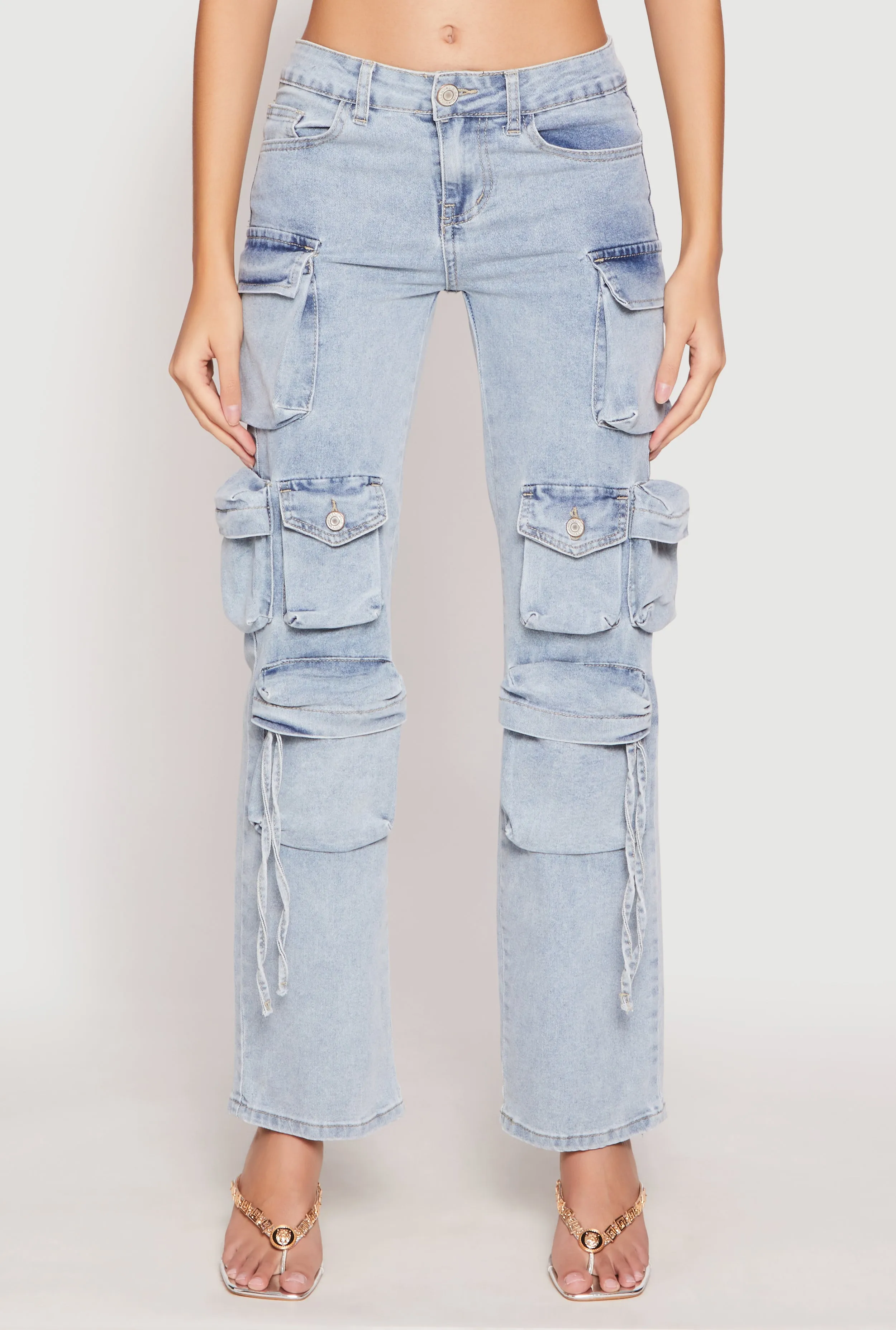 VIP Multi Pocket Cargo Jeans sold by Rainbow product image thumbnail 3