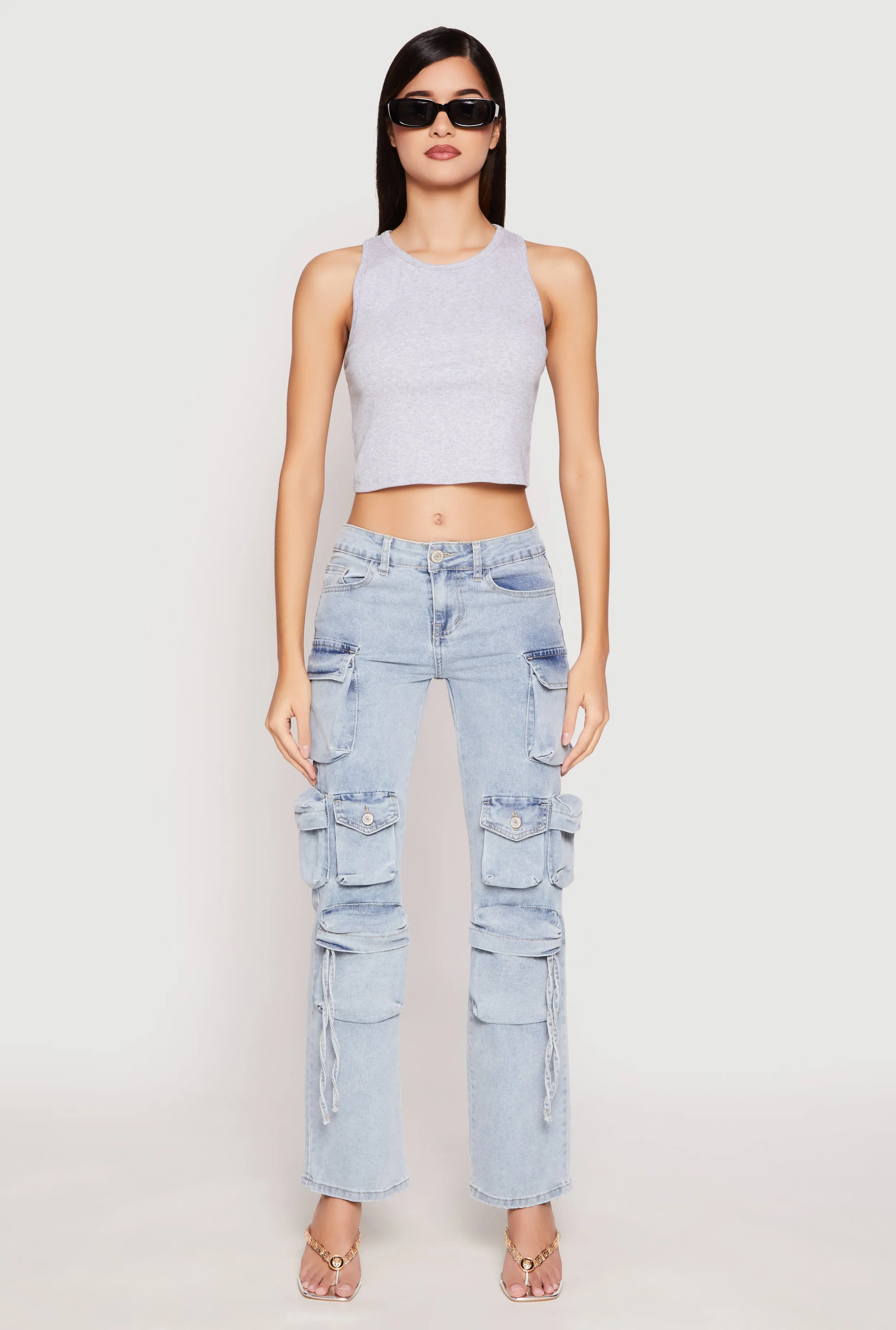 VIP Multi Pocket Cargo Jeans sold by Rainbow