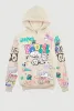 Boys Popeye Graffiti Graphic Hooded Sweatshirt sold by Rainbow