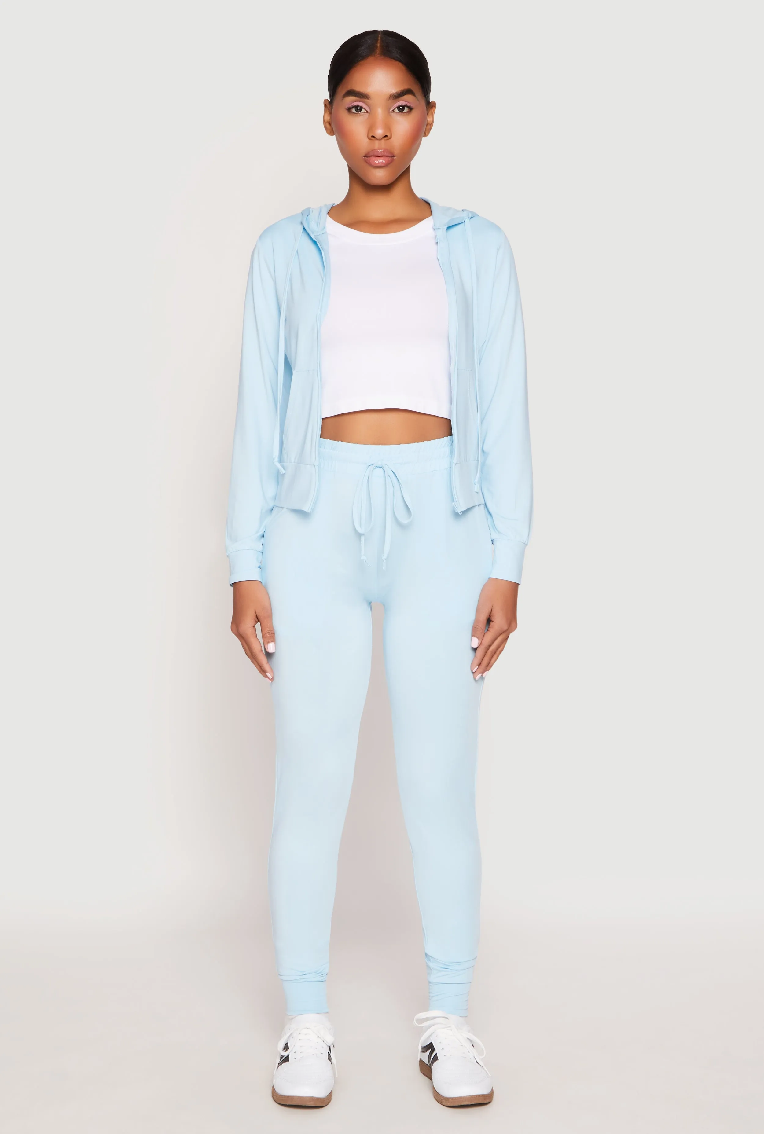 Daisy High Waisted Drawstring Joggers sold by Rainbow