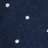 Girls Rhinestone Studded Frayed Hem Denim Jacket sold by Rainbow