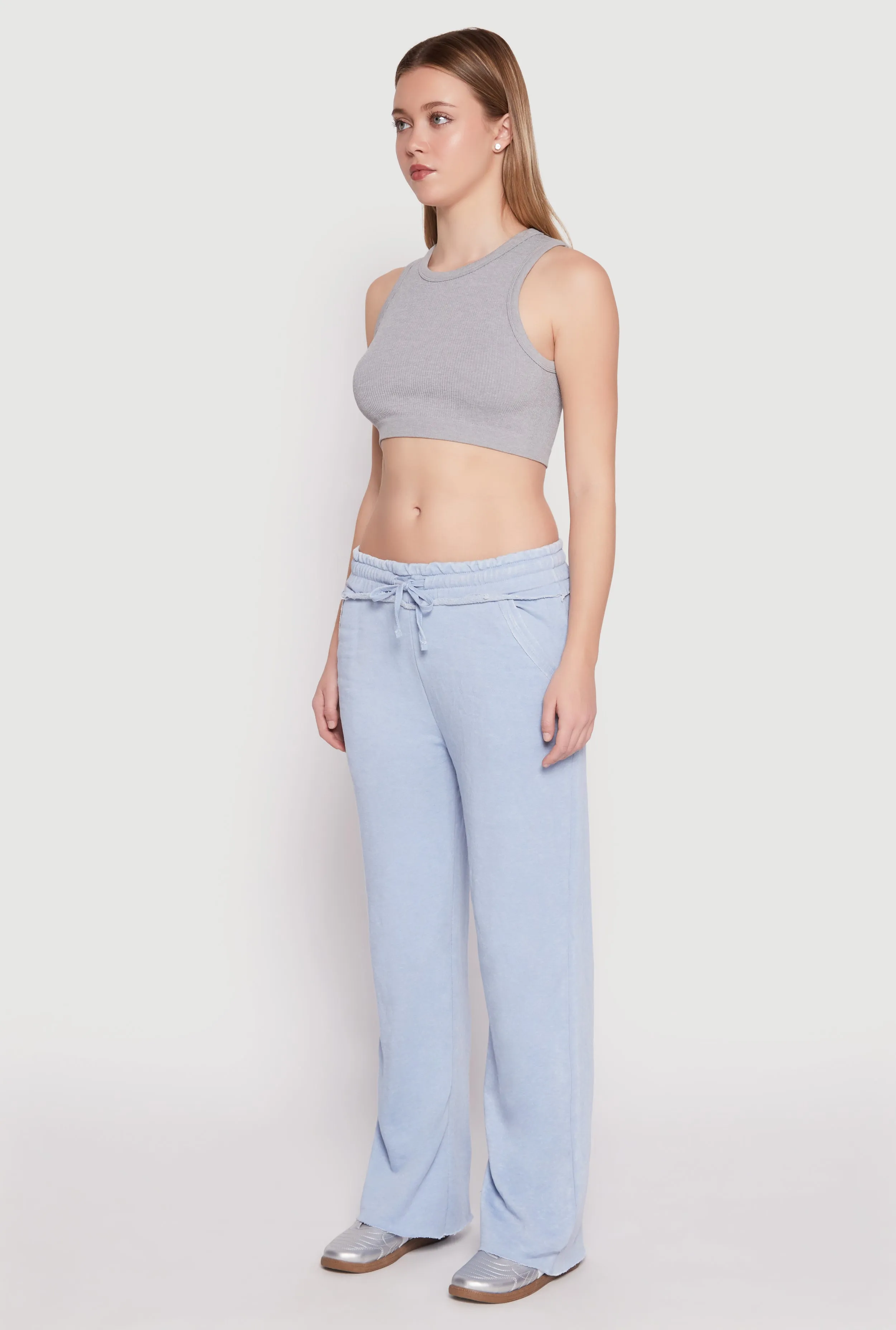 Frayed Acid Wash Sweatpants sold by Rainbow product image thumbnail 2