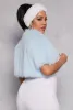 Plus Size Spoon Jeans Solid Faux Fur Bolero sold by Rainbow