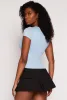 Short Sleeve Crew Neck Top sold by Rainbow