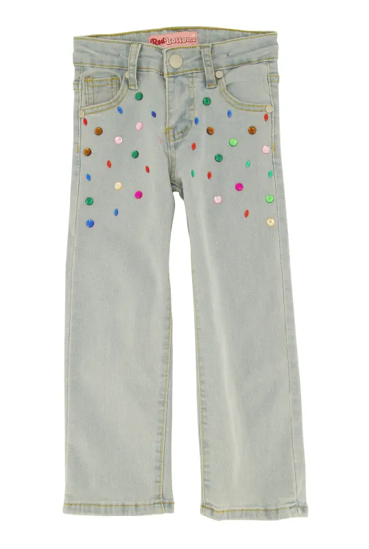 Little Girls Gemstone Jeans sold by Rainbow