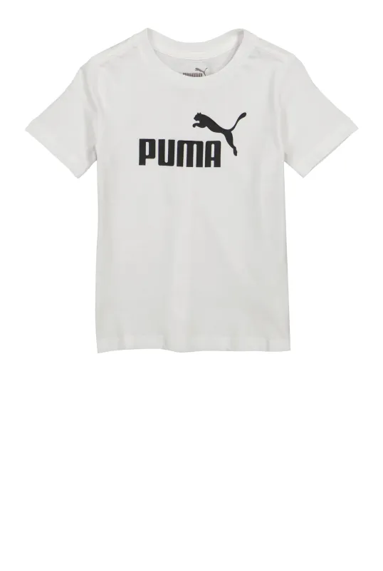 Little Boys Puma Logo Tee sold by Rainbow