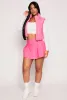 Faux Patent Leather Zip Front Puffer Vest sold by Rainbow