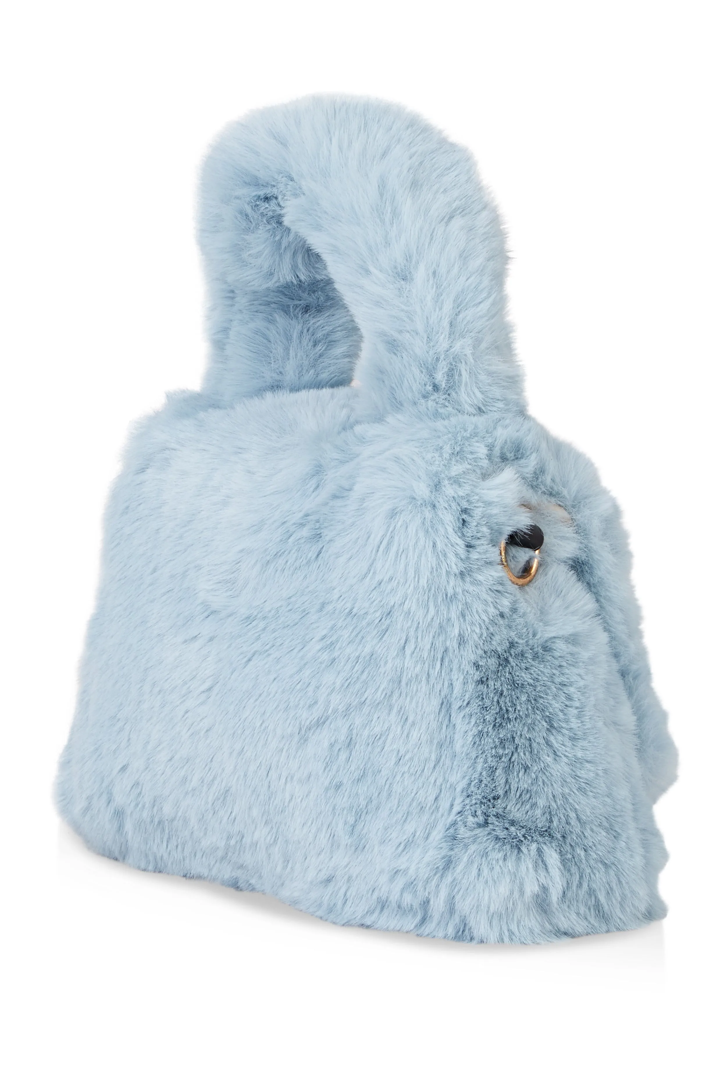 Faux Fur Convertible Handbag sold by Rainbow product image thumbnail 5