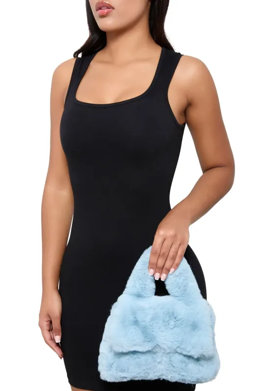 Faux Fur Convertible Handbag sold by Rainbow