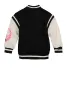 Little Girls 68 Graphic Chenille Patch Varsity Jacket sold by Rainbow