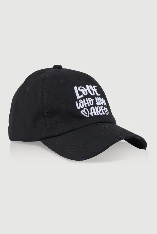 Love Who You Are Baseball Cap sold by Rainbow
