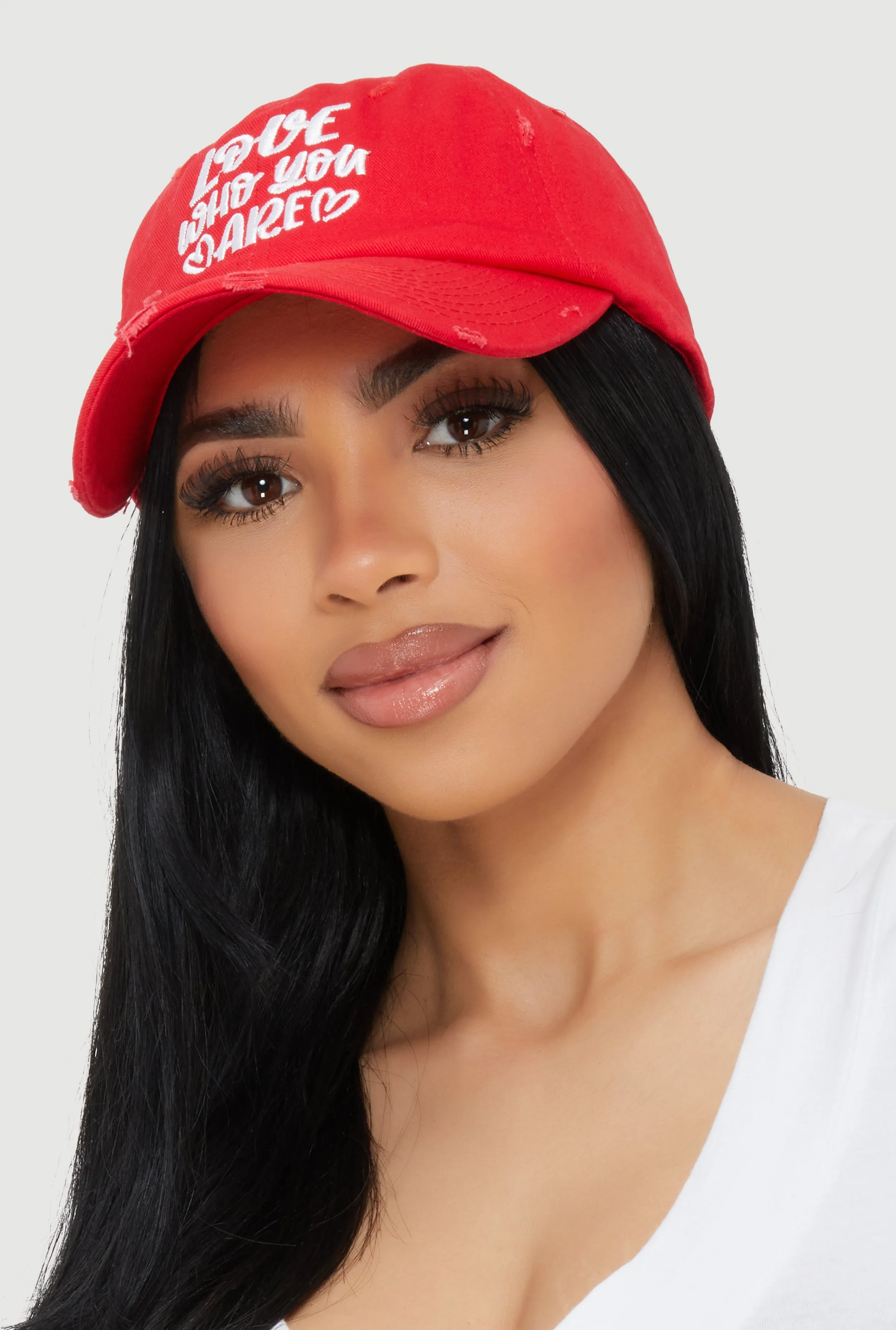 Love Who You Are Baseball Cap sold by Rainbow product image thumbnail 2