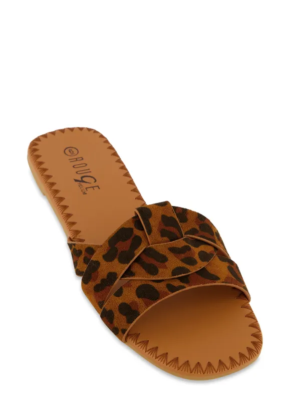 Woven Band Slide Sandals sold by Rainbow