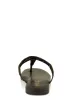 Geometric Metallic Eyelet Thong Slide Sandals sold by Rainbow