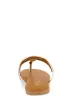 Geometric Metallic Eyelet Thong Slide Sandals sold by Rainbow