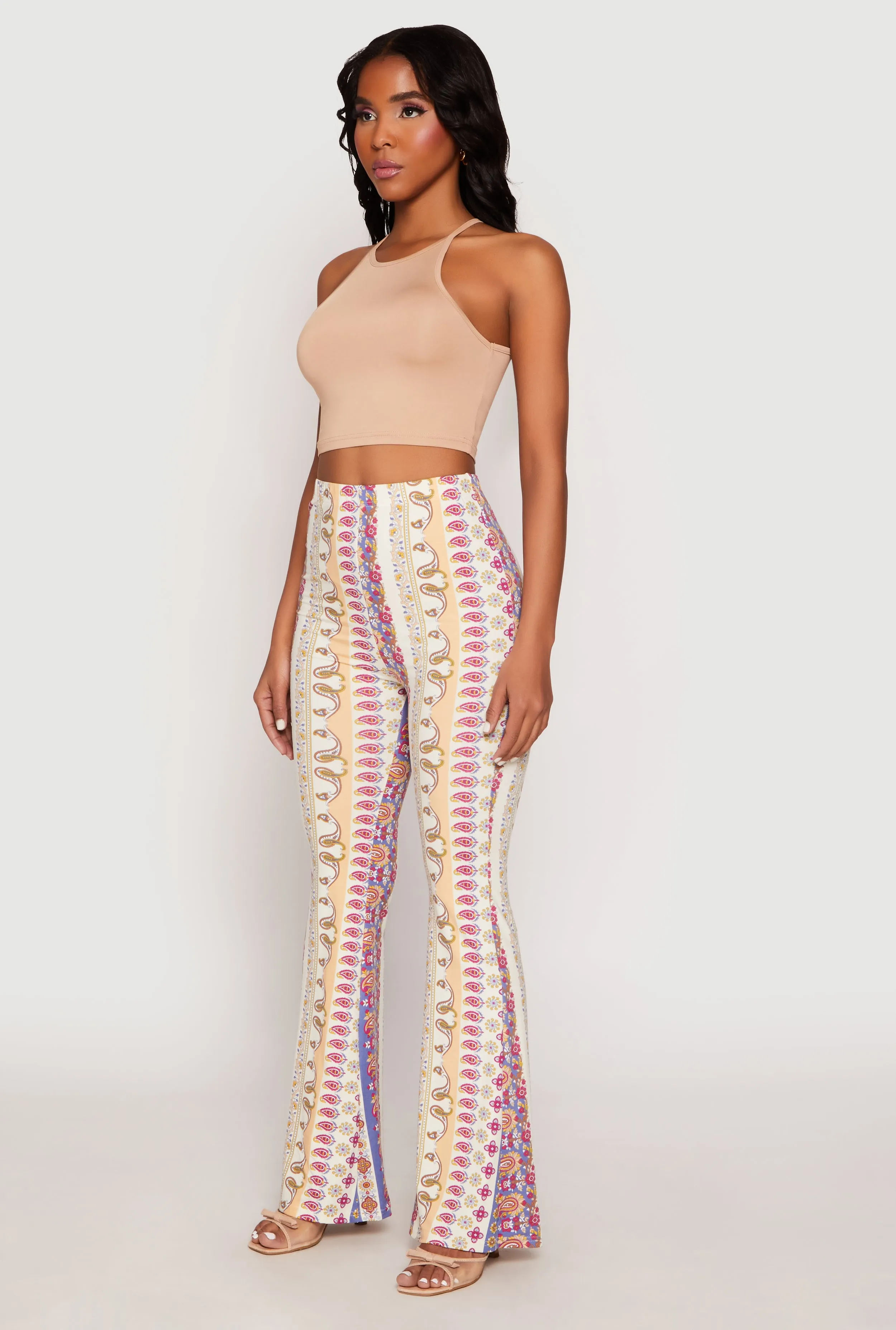 Boho Print Flare Pants sold by Rainbow product image thumbnail 2