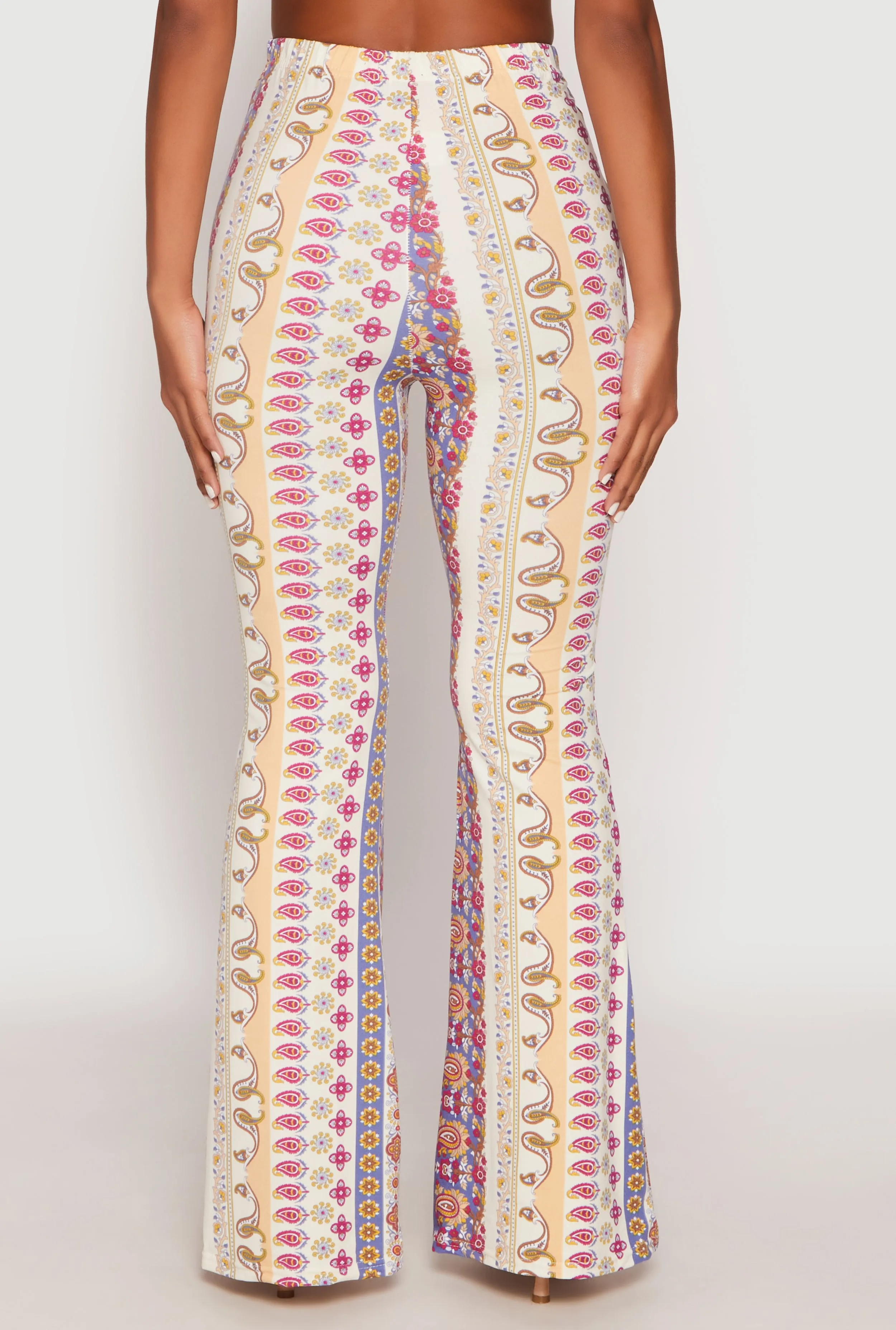 Boho Print Flare Pants sold by Rainbow product image thumbnail 5