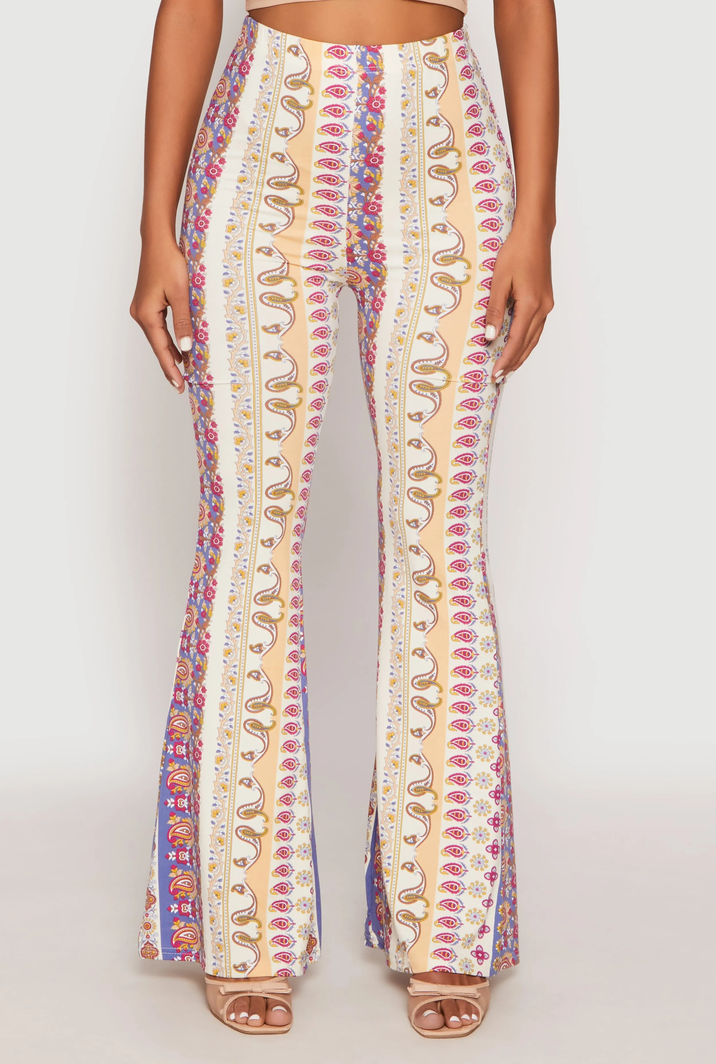 Boho Print Flare Pants sold by Rainbow product image thumbnail 3