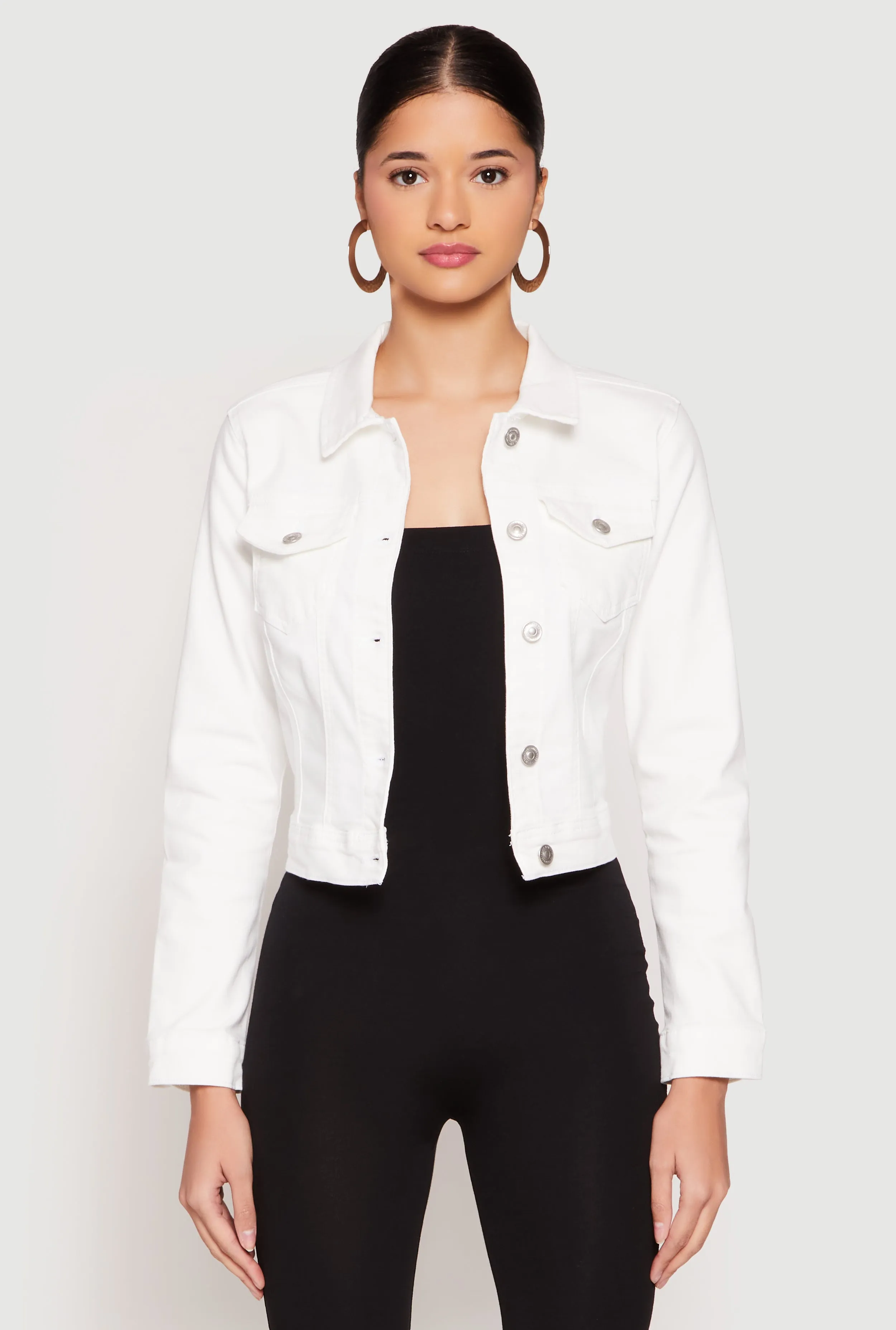 WAX Long Sleeve Denim Jacket sold by Rainbow product image thumbnail 2