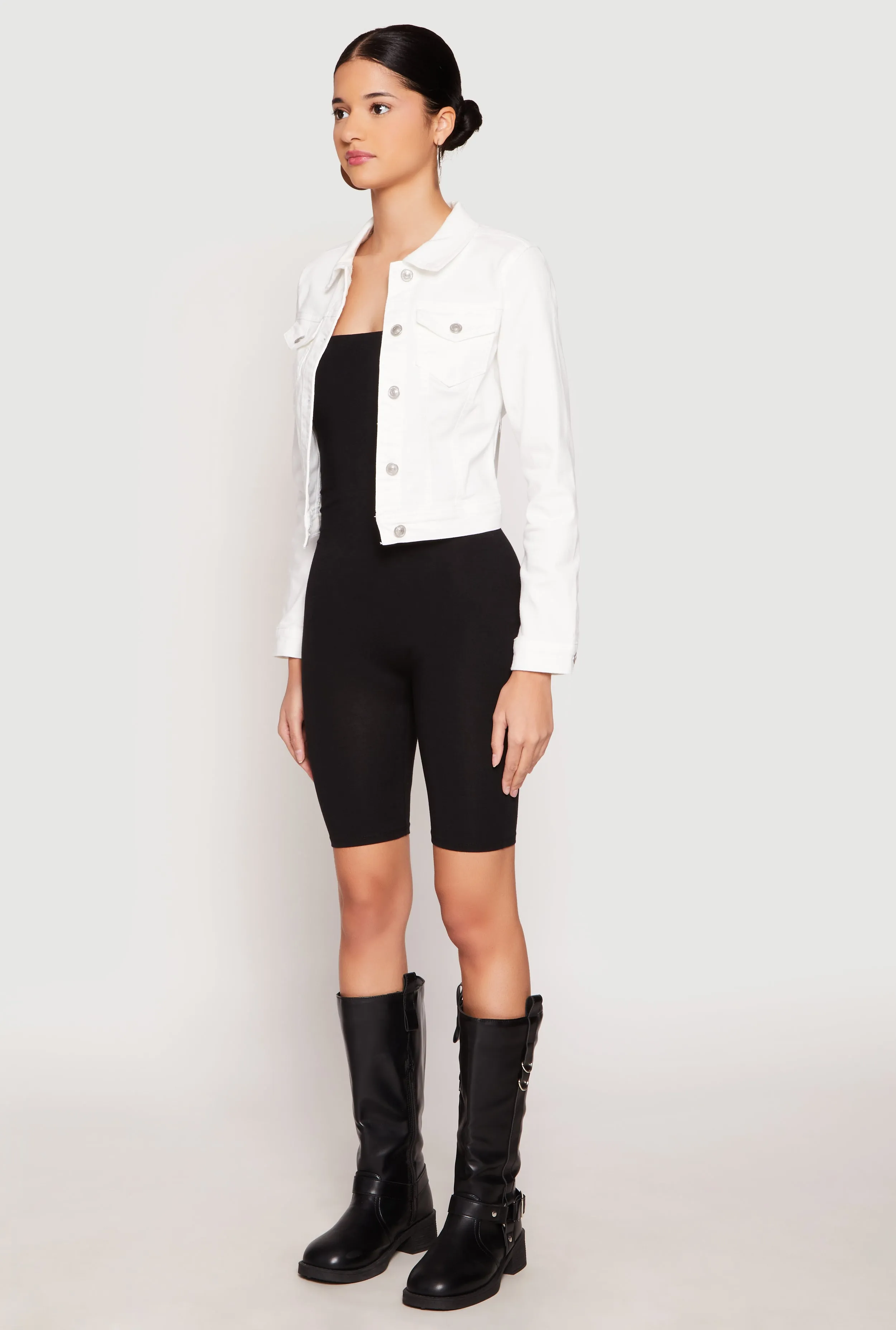 WAX Long Sleeve Denim Jacket sold by Rainbow product image thumbnail 5