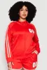 Plus Size 08 Varsity Stripe Track Jacket sold by Rainbow
