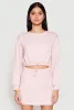 Almost Famous Crew Neck Cropped Sweatshirt sold by Rainbow