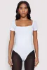 Square Neck Seamless Bodysuit sold by Rainbow