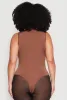 Plus Size Daisy Crew Neck Tank Bodysuit sold by Rainbow