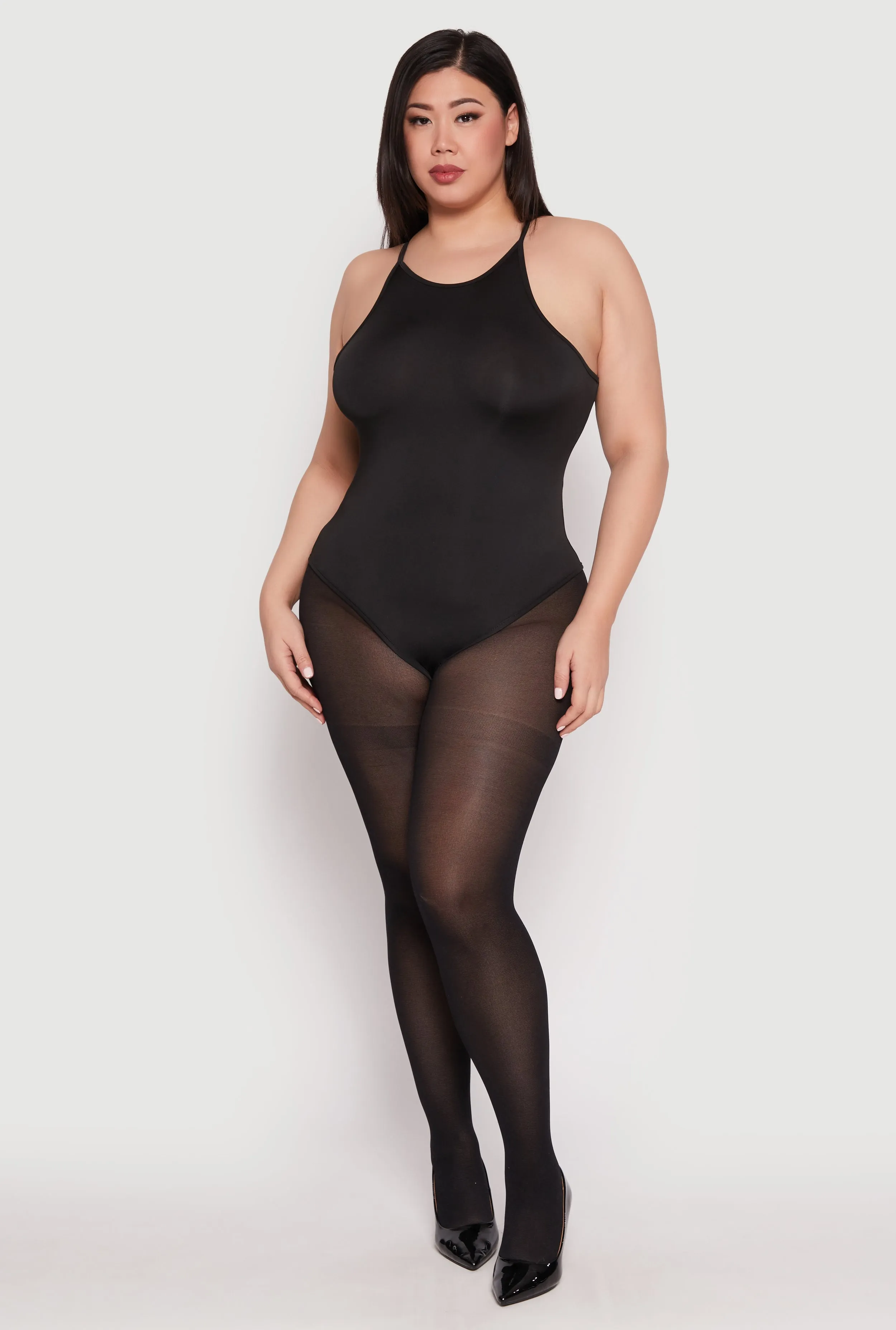 Plus Size Daisy Cami Bodysuit sold by Rainbow