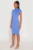 Soft Knit Mock Neck Dress sold by Rainbow