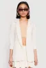 Crepe Knit Quarter Tabbed Sleeve Blazer sold by Rainbow