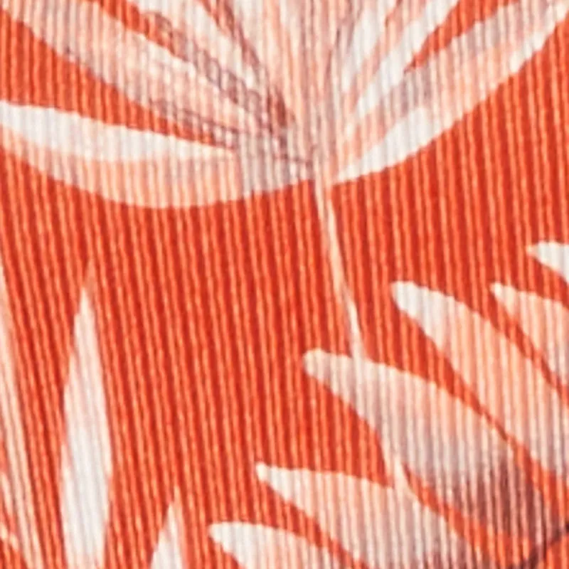 Almost Famous Plisse Tropical Print Cropped Halter Top sold by Rainbow product image thumbnail 4