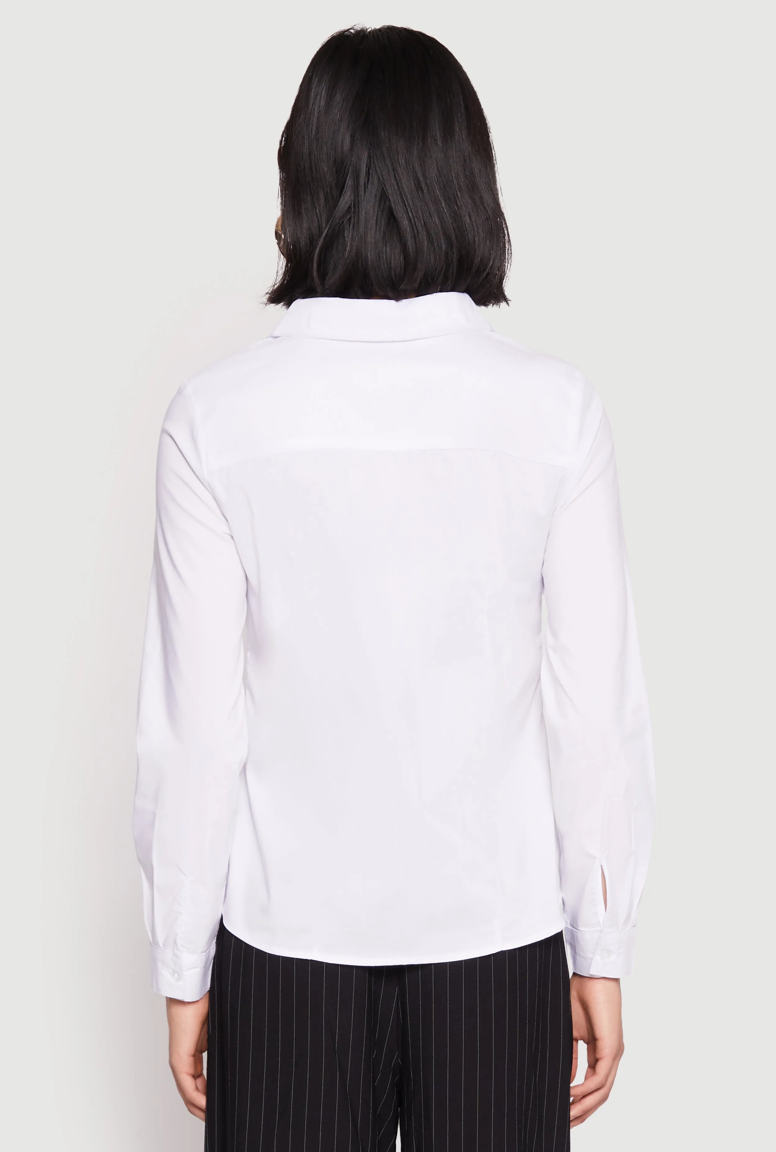 Basic Poplin Button Down Shirt sold by Rainbow product image thumbnail 5