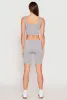 Seamless Ribbed Knit Tank Top and Biker Shorts sold by Rainbow