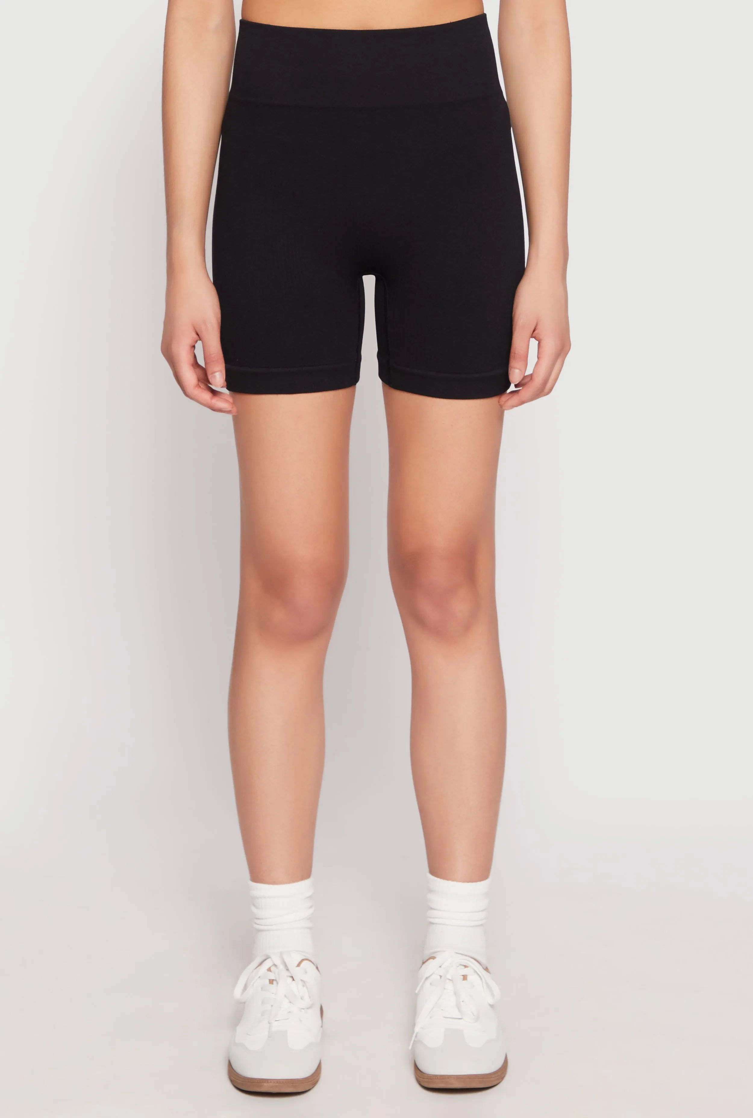 Seamless High Waist Biker Shorts sold by Rainbow product image thumbnail 3