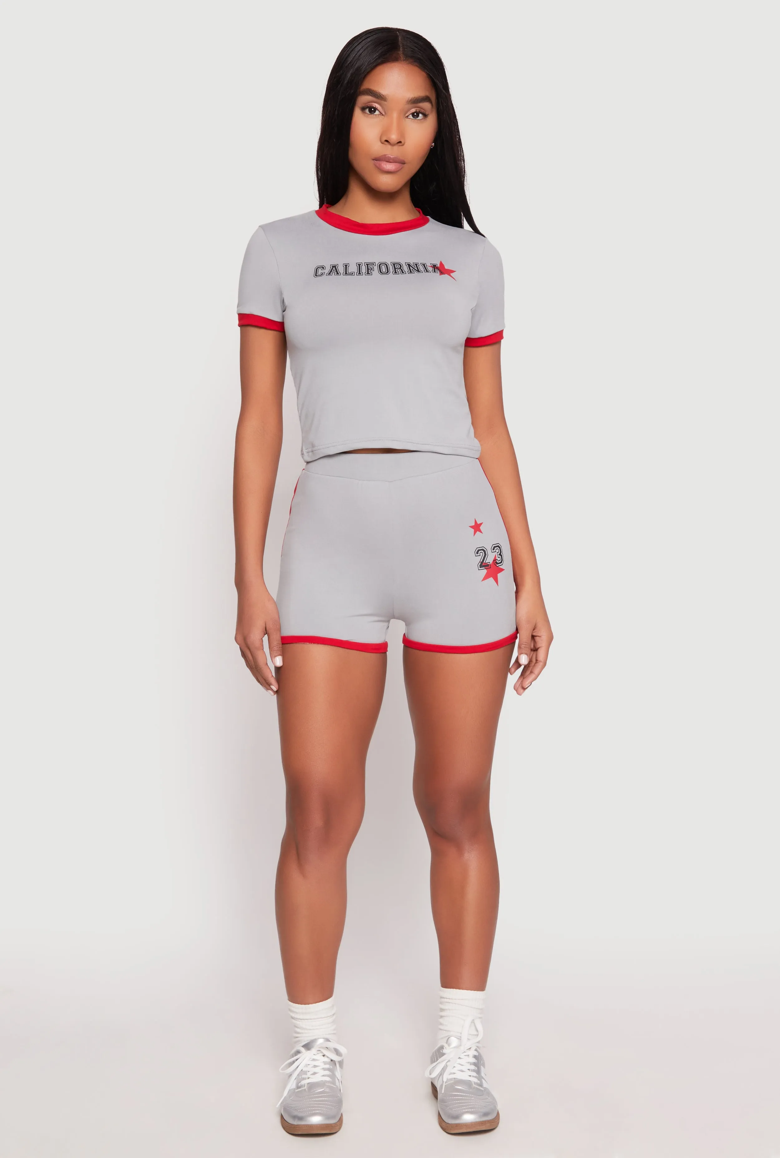 Contrast Trim 23 Graphic Shorts sold by Rainbow product image thumbnail 2