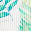 Almost Famous Plisse Tropical Print Cropped Halter Top sold by Rainbow