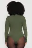 Plus Size Daisy Long Sleeve Bodysuit sold by Rainbow