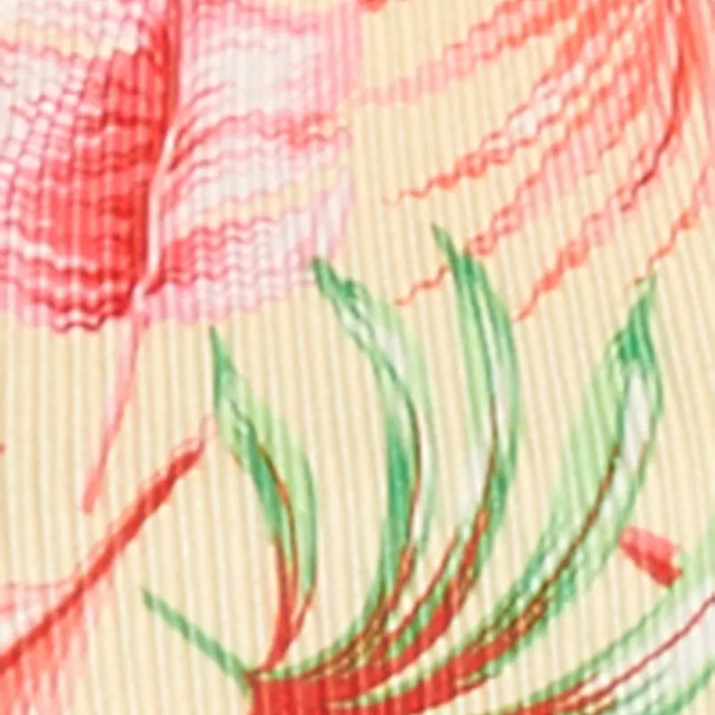 Almost Famous Plisse Tropical Print Pants sold by Rainbow product image thumbnail 4